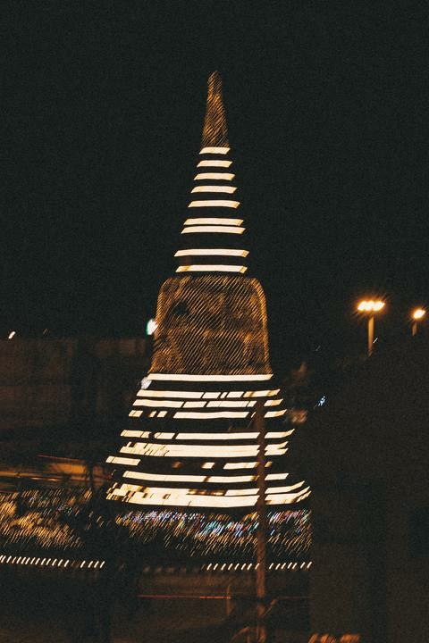 The chedi at night