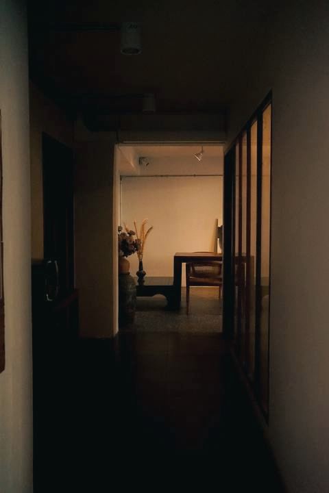 Down the corridor