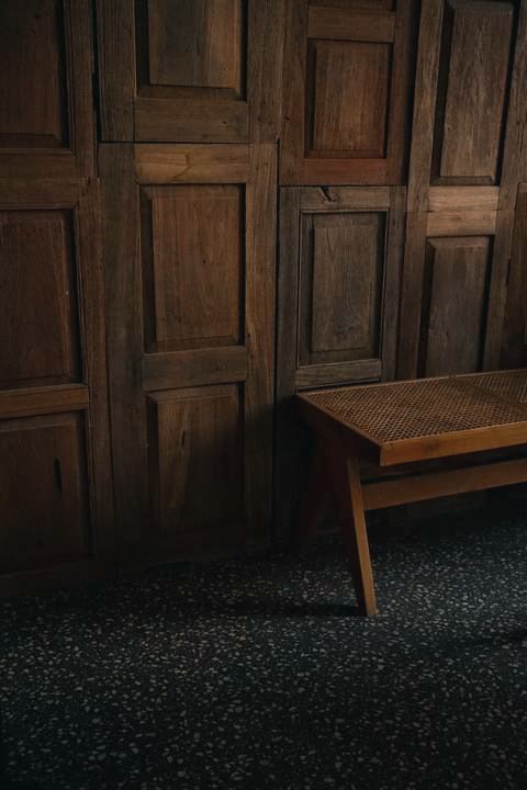 A quiet bench