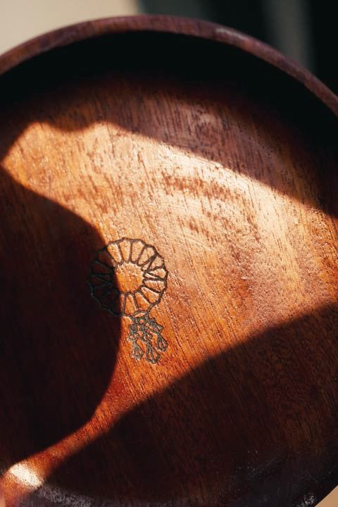 Teak tray