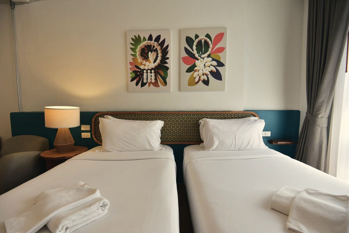 Holy Twin room with two single beds